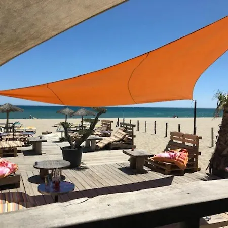T2 Climatise Avec Piscine, Terrasse Et Acces Direct Plage, 4 Couchages - - Fr-1-81-510 * Le Barcares