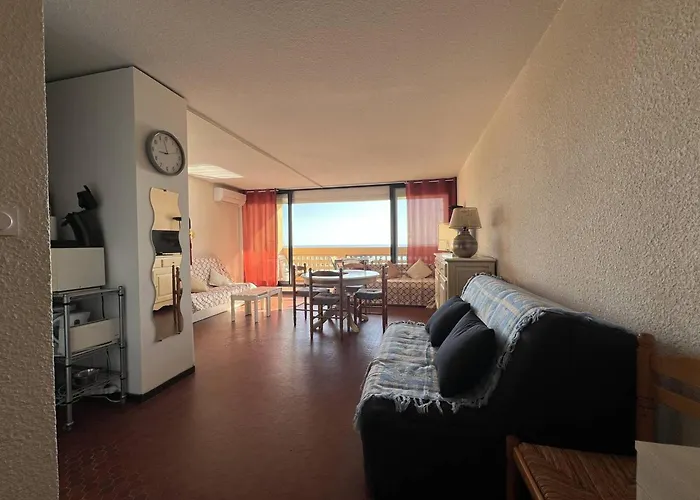 T2 Climatise Avec Piscine, Terrasse Et Acces Direct Plage, 4 Couchages - - Fr-1-81-510 * Le Barcarès
