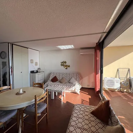 T2 Climatise Avec Piscine, Terrasse Et Acces Direct Plage, 4 Couchages - - Fr-1-81-510 Apartamento *
